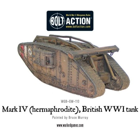 Bolt Action: Mark IV(Hermaphrodite) British WWI Tank