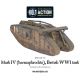 Bolt Action: Mark IV(Hermaphrodite) British WWI Tank