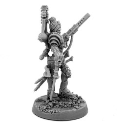 WE: Heresy Hunter Female Inquisitor with Flamer