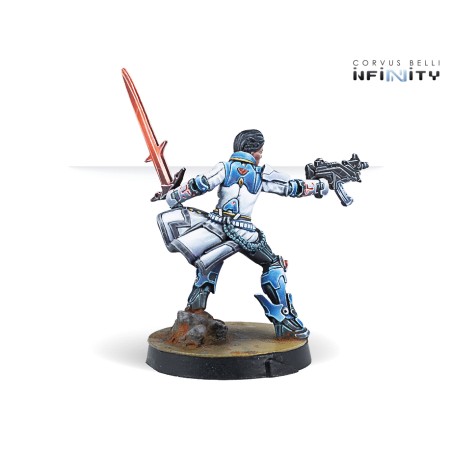 Code One: Shona Carano, Aristeia Swordmaster (Submachine Gun)