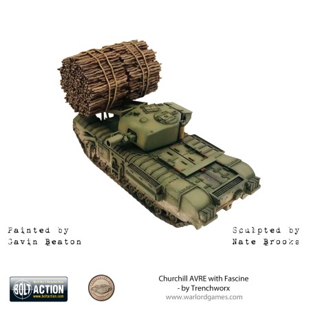 Bolt Action: Churchill AVRE with Fascine