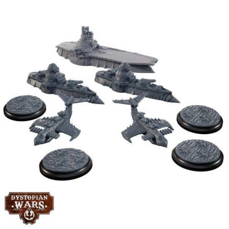 Dystopian Wars: Mozhayski Battlefleet Set