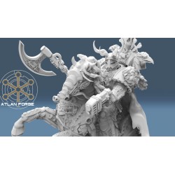 AF: Asgardian Mounted Captain 1 (Axe)