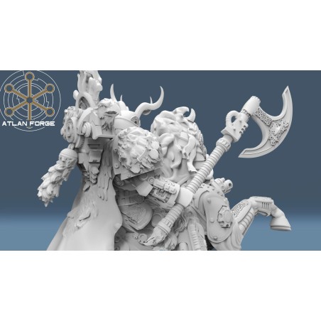 AF: Asgardian Mounted Captain 1 (Axe)