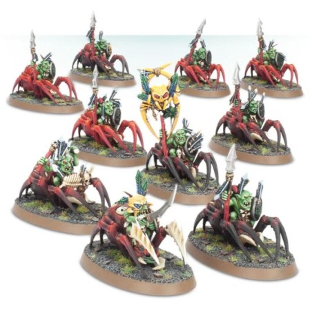 Gloomspite Gitz: Grot Spider Riders