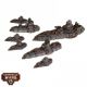 Dystopian Wars: Borodino Battlefleet Set