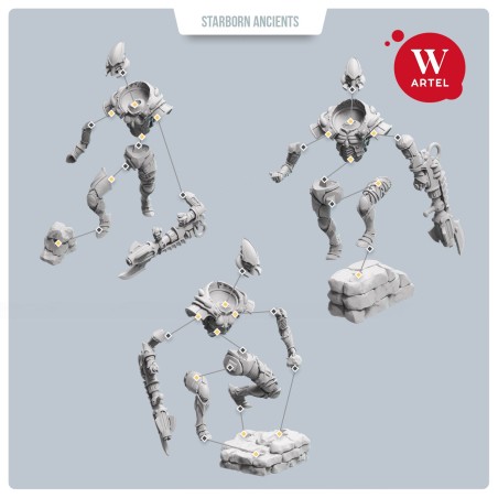 AWM: Spectral Spinners Squad (5 Warriors + Leader)