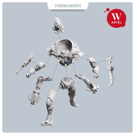 AWM: Spectral Spinners Squad (5 Warriors + Leader)