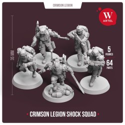 AWM: Crimson Legion Shock Squad (5er Trupp)