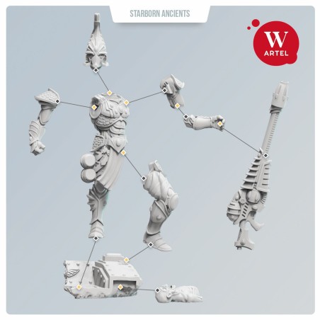 AWm: Flaming Drakes Male Squad (5 Warriors + Leader)