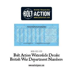 Bolt Action: British Vehicle Decals
