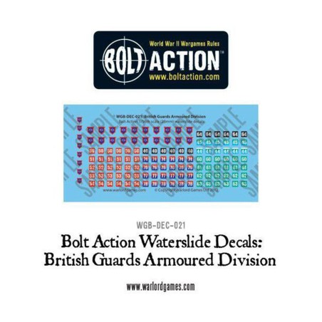 Bolt Action: British Vehicle Decals