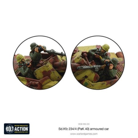 Bolt Action: Sd.Kfz.234/4 (PaK40) Armoured Car
