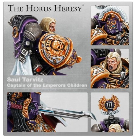 Forge World: Saul Tarvitz, Captain of the Emperor's Children 10th Company