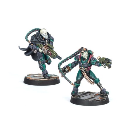 Forge World: Van Saar Champions in Mesh and Flak Armour