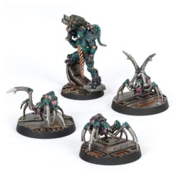 Forge World: Van Saar Champion in Carapace Armour with Cyberachnids