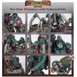 Forge World: Van Saar Champion in Carapace Armour with Cyberachnids