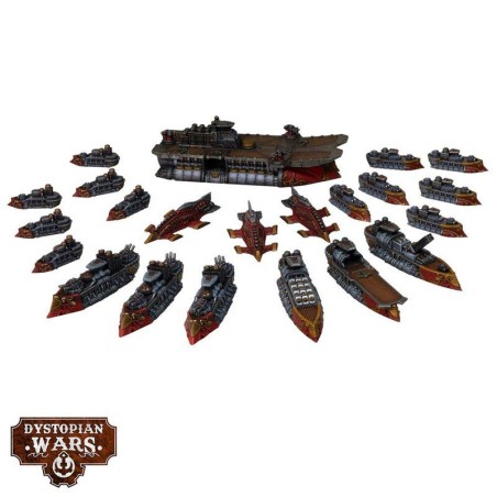 Dystopian Wars: Victory Battlefleet Set