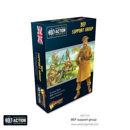 Bolt action: BEF Support Group (HQ, Mortar & MMG)