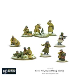 Bolt action: Soviet Army Winter Support Group (HG, Mortar & MMG)