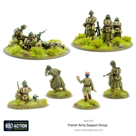 Bolt Action: French Army Support Group
