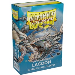 Pochettes: Dragon Shield SMALL Lagoon x60