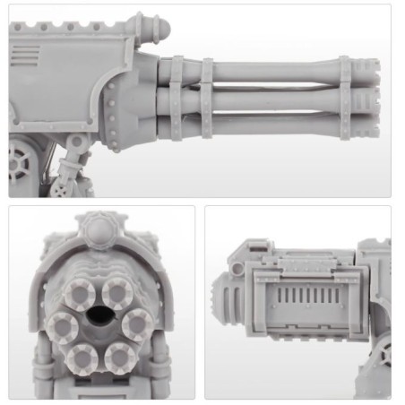 Adeptus Titanicus Fw: Warlord Battle Titan Paired Gatling Blasters