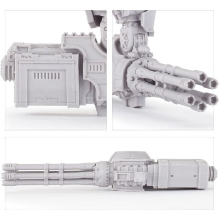 Adeptus Titanicus Fw: Warlord Battle Titan Macro Gatling Blaster