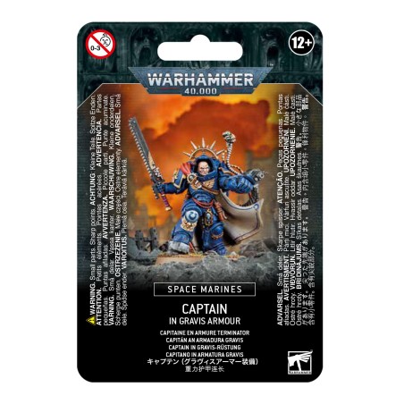 Space Marines: Capitaine en Armure Gravis