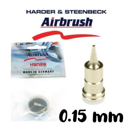 Aérographe: Harder and Steenbeck Buse 0.15mm