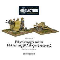 Fallschirmjager 20mm Flakvierling 38 AA-gun (1943-45)
