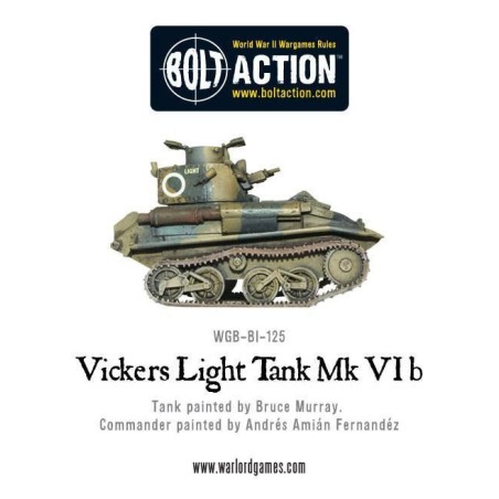 Bolt action: Vickers Light Tank Mk VIB