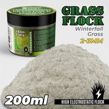 Flocage: Herbe Statique 2-3mm Winterfall Grass
