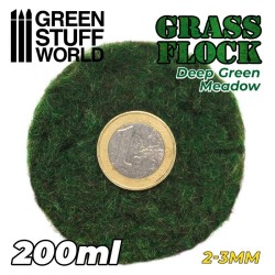 Flocage: Herbe Statique 2-3mm Deep Green Meadow