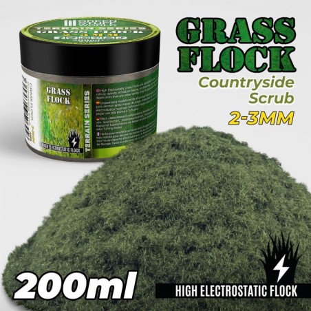 Flocage: Herbe Statique 2-3mm Countryside Scrub