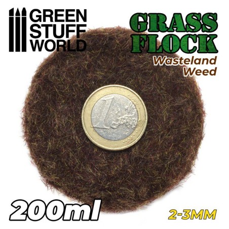 Flocage: Herbe Statique 2-3mm Wasteland Weed