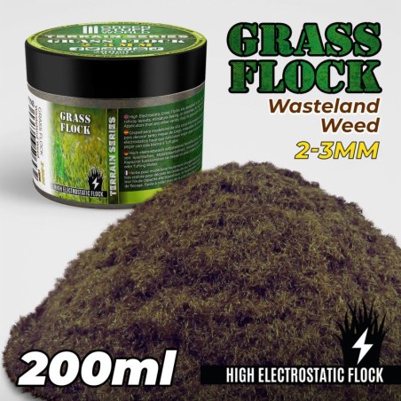 Flocage: Herbe Statique 2-3mm Wasteland Weed