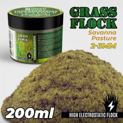 Flocage: Herbe Statique 2-3mm Yellow Pasture Dry