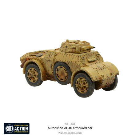 Bolt Action: Autoblinda AB40 armoured car