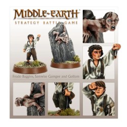 Lord of The Rings: Frodo Baggins, Sawise Gamgee & Gollum
