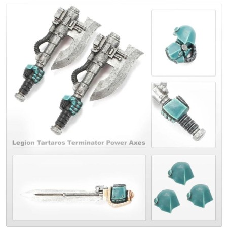 Forge World: Legion Tartaros Terminator Power Axes Set