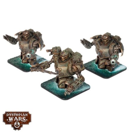 Dystopian Wars: Hochmeister Battlefleet Set