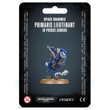 Space Marines: Primaris Lieutenant en armure phobos