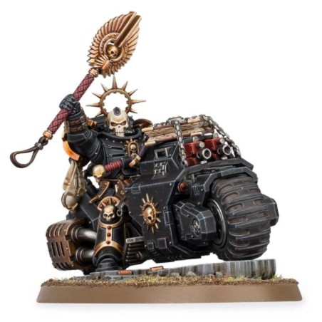 Space Marines: Chapelain Primaris à Moto