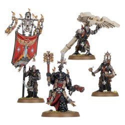 Black Templars: Chapelain Grimaldus et sa Suite