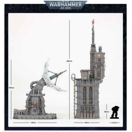 Décor: Battlezone, Fronteris Antenne-Vox et Autel Auspex