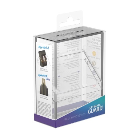 Deck Box: Boulder Deck 40+ Taille Standard Transparente