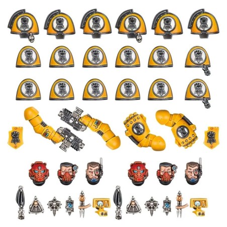 Imperial Fists: Améliorations et décalcomanies Primaris