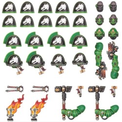 Salamanders: Améliorations et décalcomanies Primaris