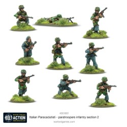 Bolt Action: Italian Paracadutisti Paratrooper Infantry Section 2